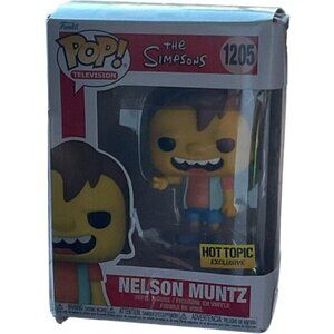 Funko Pop! Television The Simpsons Nelson Muntz #1205 Exclusive Vinyl Figure